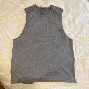 Men’s Lululemon Gray License to Train Tank Top - Large